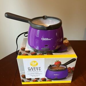 Purple Wilton Candy Melting Pot EUC
